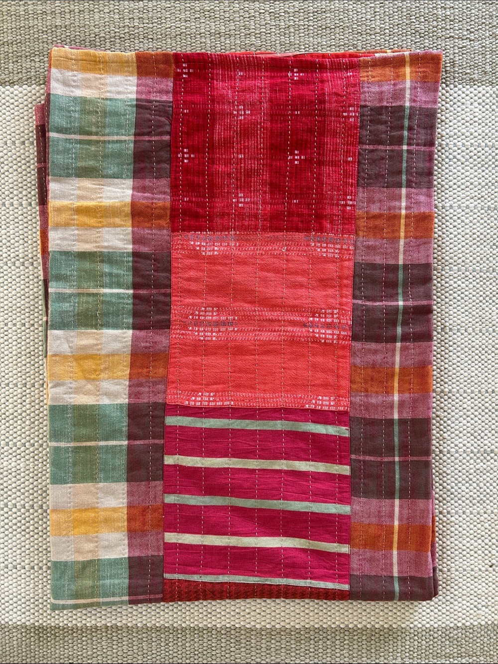 ACE & JIG NWT painter quilt in daiquiri one size - Picture 2 of 16
